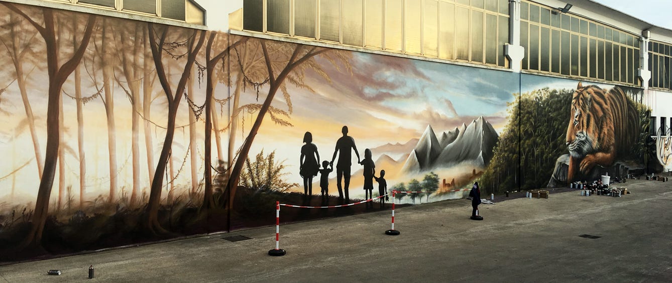 arte murale decorazione opere streetart popart rho milano lombardia deisgn proggetto 